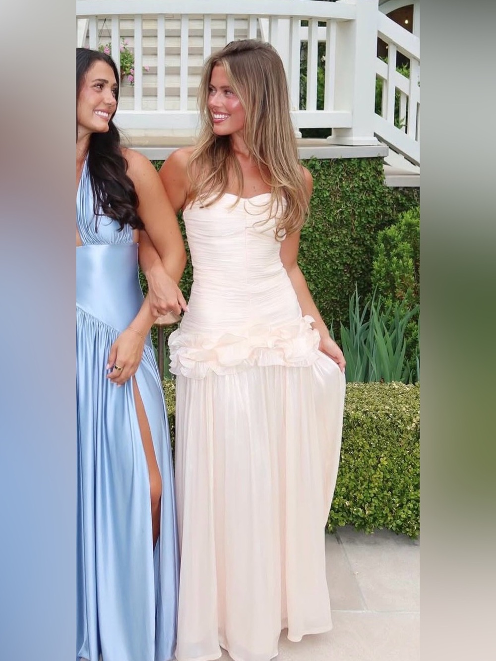 Cocolillys pastel peach dress- xs